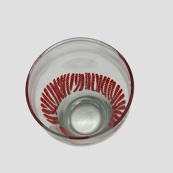 Vintage Clown Themed Large Glass Tumbler 32 Ounce 7" Tall Circus Collectible - Picture 4 of 5